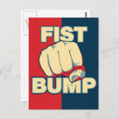 Fist Bump Briefkaart (Voorkant / Achterkant)