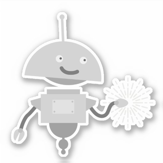 Fist Bump Mia Sticker (Voorkant)