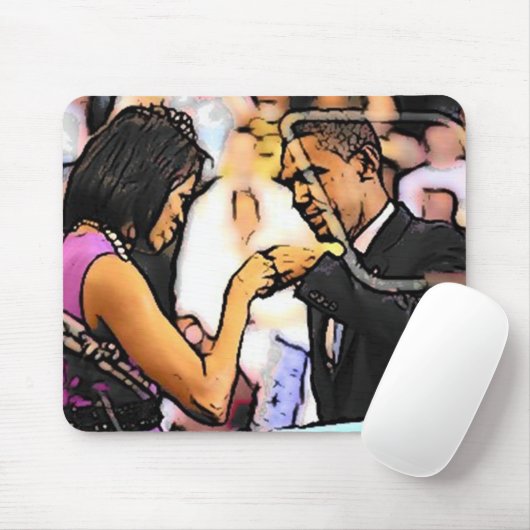 Fist Bump Mousepad Muismat (Met muis)