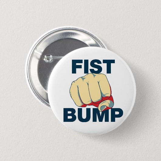 Fist Bump Ronde Button 5,7 Cm (Voorkant /achterkant)