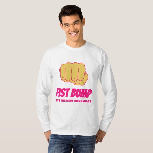 Fist Bump T-Shirt (Voorkant volledig)