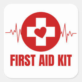 Fist-hulpkit voor vierkante sticker