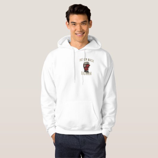Fist of Defiance Hoodie (Voorkant volledig)