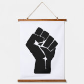 Fist, Rebel, Riot, Resistance, Communist Style Hangend Wandkleed (Voorkant)