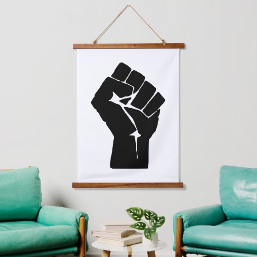 Fist, Rebel, Riot, Resistance, Communist Style Hangend Wandkleed (Woonkamer)