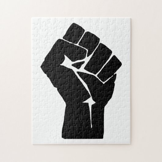 Fist, Rebel, Riot, Resistance, Communist Style Legpuzzel (Verticaal)