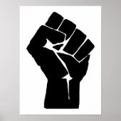 Fist, Rebel, Riot, Resistance, Communist Style Poster (Voorkant)