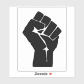 Fist, Rebel, Riot, Resistance, Communist Style Sticker (Vel)