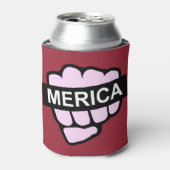 Fist Vol van Amerika Blikjeskoeler (Blikje Voorkant)