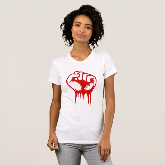 Fist Vrouwen T-shirt (Voorkant volledig)