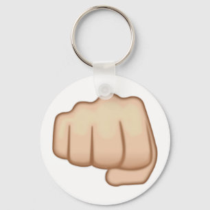 Fisted Hand Sign Emoji Sleutelhanger
