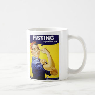 fisting1, fisting1 koffiemok