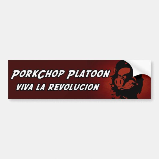 Fisto de Mayo Bumpersticker (Voorkant)