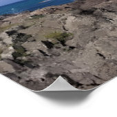 Fistral Beach in zomer, Newquay Cornwall Poster (Hoek)