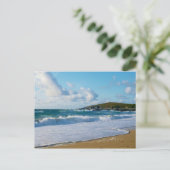 Fistral Beach Newquay Cornwall England Briefkaart (Staand voorkant)