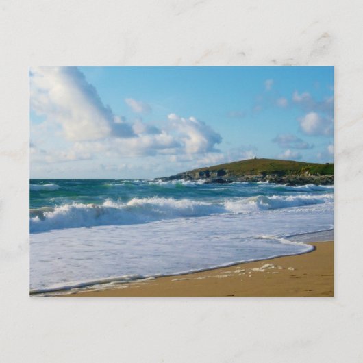 Fistral Beach Newquay Cornwall England Briefkaart (Voorkant)