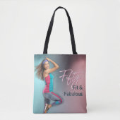 Fit and Fabulous Thank You Tote Tote Bag (Voorkant)