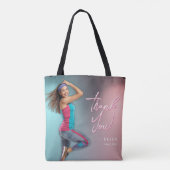 Fit and Fabulous Thank You Tote Tote Bag (Achterkant)