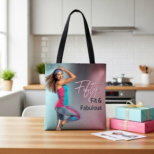 Fit and Fabulous Thank You Tote Tote Bag
