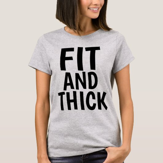 FIT EN DIK Curvy PLUS SIZE T-shirts (Voorkant)