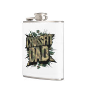 Fit Father Explosive Camouflage CrossFit Flask Heupfles (Links)