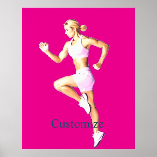 Fit Female Boxer Thunder_Cove Poster (Voorkant)