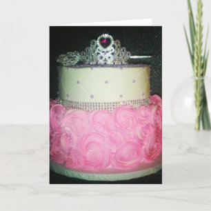 "Fit for a Princess" Verjaardag Kaart