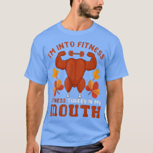 Fit-ness Mouth Funny Turkey Fitness Workout Bedank T-shirt