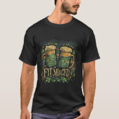 Fit Shaced Funny Irish Drink St. Patrick's Day T-shirt (Voorkant)