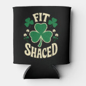 Fit Shaced Grappig St Patrick's Day Iers Blikjeskoeler (Voorkant)