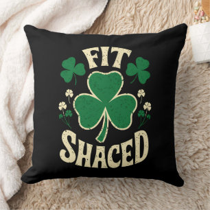 Fit Shaced Grappig St Patrick's Day Iers Kussen