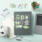 Fit Vegan Levensstijl Sticker (iPad Cover)