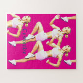 Fit vrouwelijke bokser Thunder_Cove Legpuzzel (Horizontaal)
