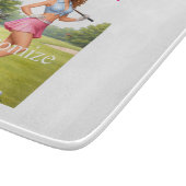 Fit vrouwelijke golfer Thunder_Cove Snijplank (Hoek)