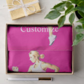 Fit vrouwelijke hardloper Thunder_Cove Tissuepapier (Geschenk)