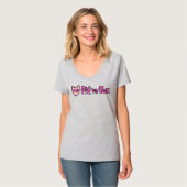 FitbyFox Fundamentals- Basic V-Neck T-Shirt (Voorkant volledig)