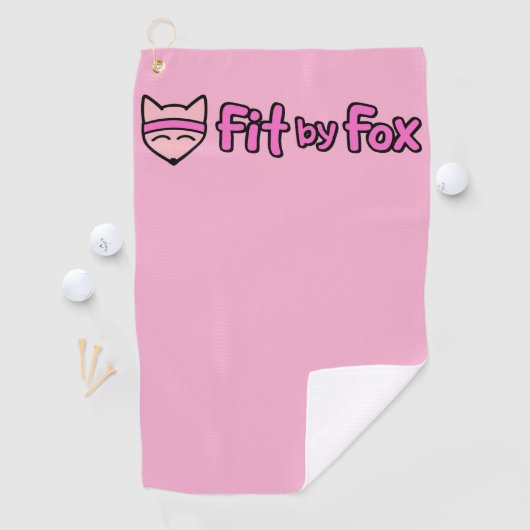 FitbyFox Fundamentals- Clip Towel Golfhanddoek (Insitu)