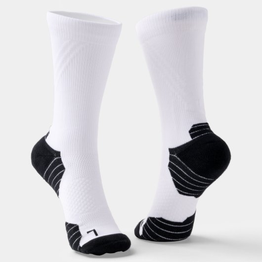 FitbyFox Fundamentals- High-Performance Crew Sock Sokken (Gebogen)