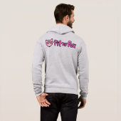 FitbyFox Fundamentals- Ritssluiting Hoodie (Achterkant volledig)