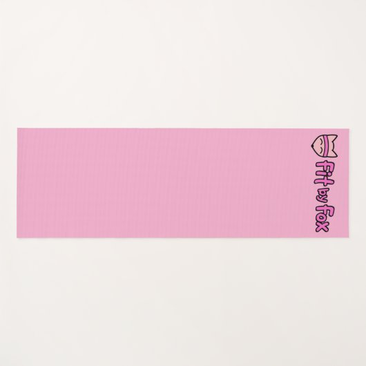 FitbyFox Fundamentals- Yoga Mat (Voorkant (horizontaal))