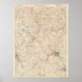 Fitchburg, Massachusetts Poster (Voorkant)