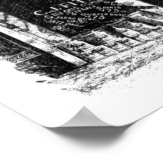 Fite Jazz voedt wandkunst Poster (Hoek)