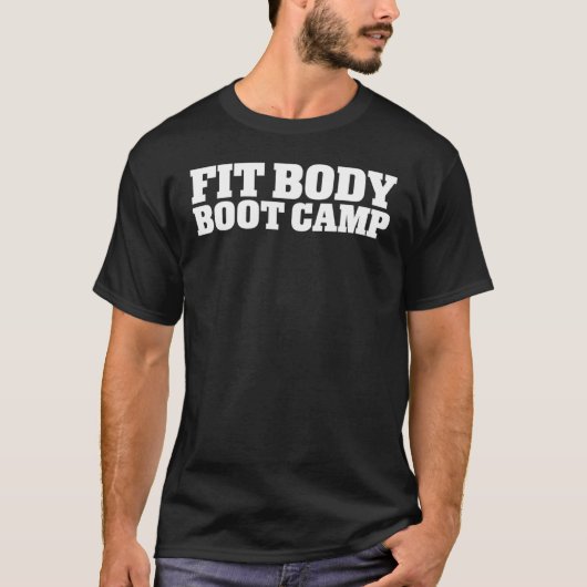 Fitess Body Boots T-shirt Kampen Gestapeld (Voorkant)