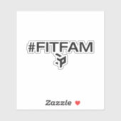 FITFAM LOGO STICKERS (Vel)