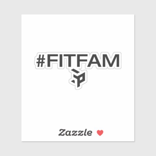 FITFAM LOGO STICKERS (Vel)