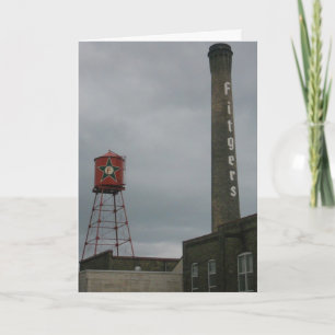 "Fitgers" Wenskaart Beterschap Kaart