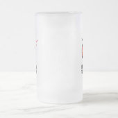 FITHY 16oz Overwinning (rechtshandig) Matglas Bierpul (Center)