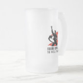 FITHY 16oz Victory (left-handed) Matglas Bierpul (Voorkant rechts)