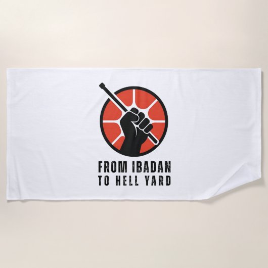 FITHY Logo Beach Towel Strandlaken (Voorkant)