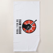 FITHY Logo Beach Towel Strandlaken (Voorkant)